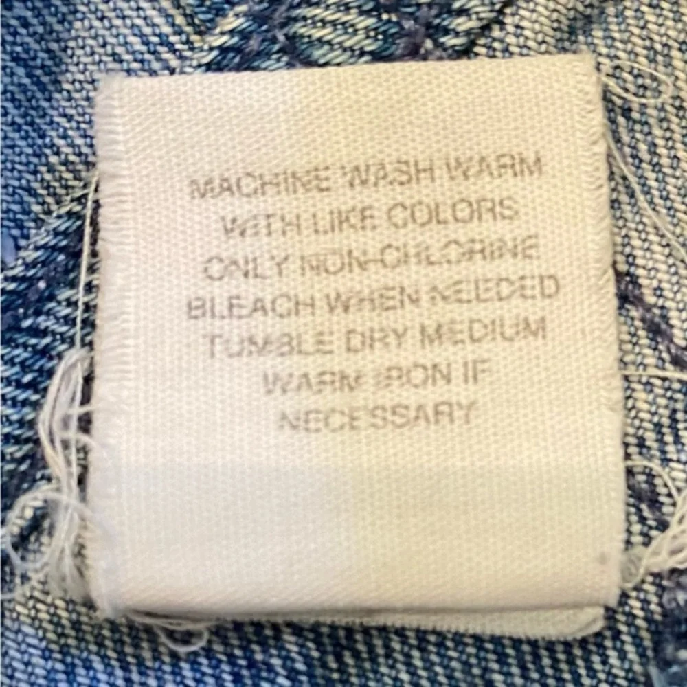 Vintage Old Navy‎ Unisex 12-18 month 100% Cotton Denim Jean Overalls
